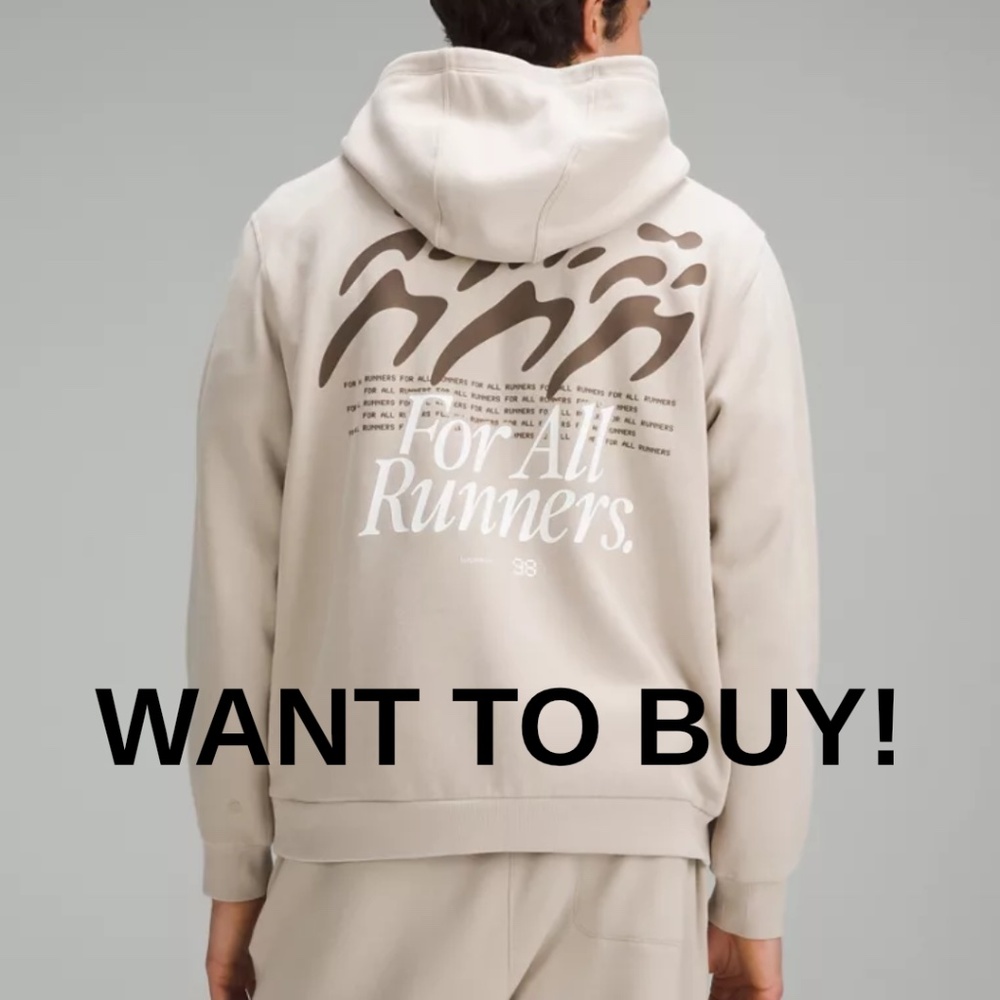 (ISO) Lululemon Steady State Hoodie size XS “For All Runners”